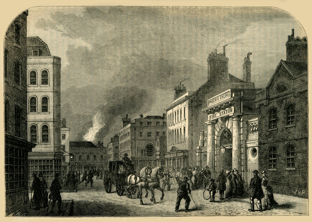 Vecchia Cockspur Street, 1881 da Unbekannt