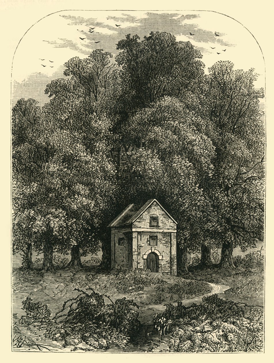 Vecchio acquedotto, Greenwich Park, nel 1835, c1878 da Unbekannt