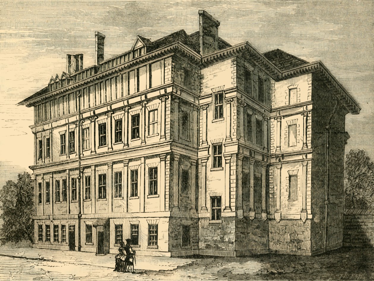 Vecchia Craven House, 1800 da Unbekannt