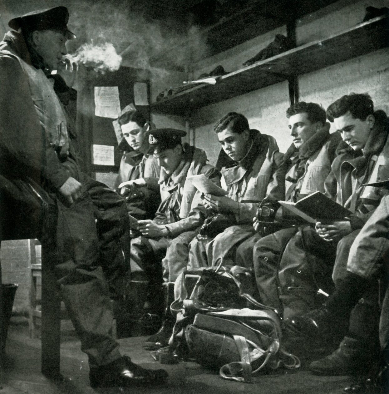 Vecchie mani - piloti della Fleet Air Arm, c1943 da Unbekannt