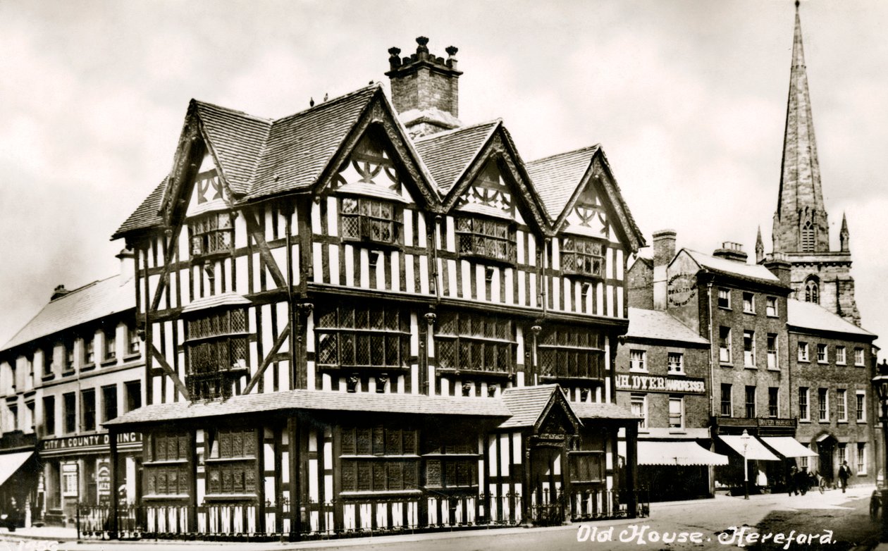 Vecchia casa, Hereford, Herefordshire da Unbekannt