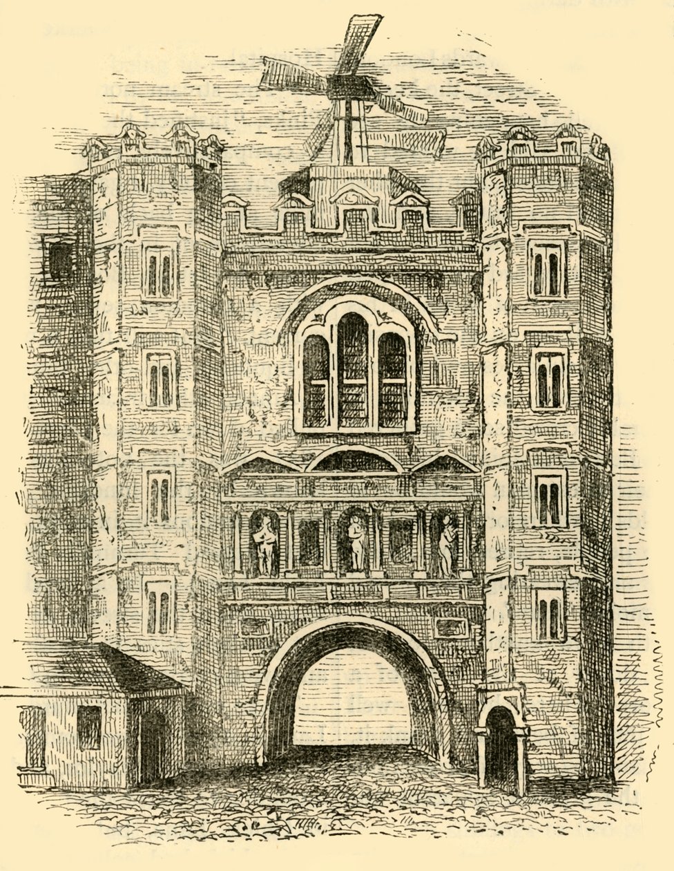 Vecchio Newgate da Unbekannt