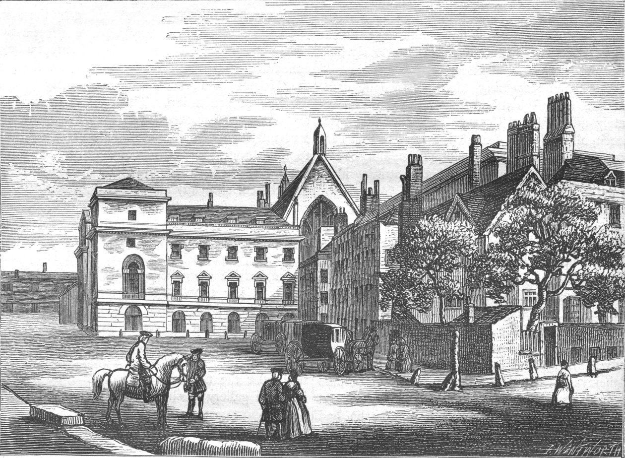 Old Palace Yard, 1796, 1897 da Unbekannt