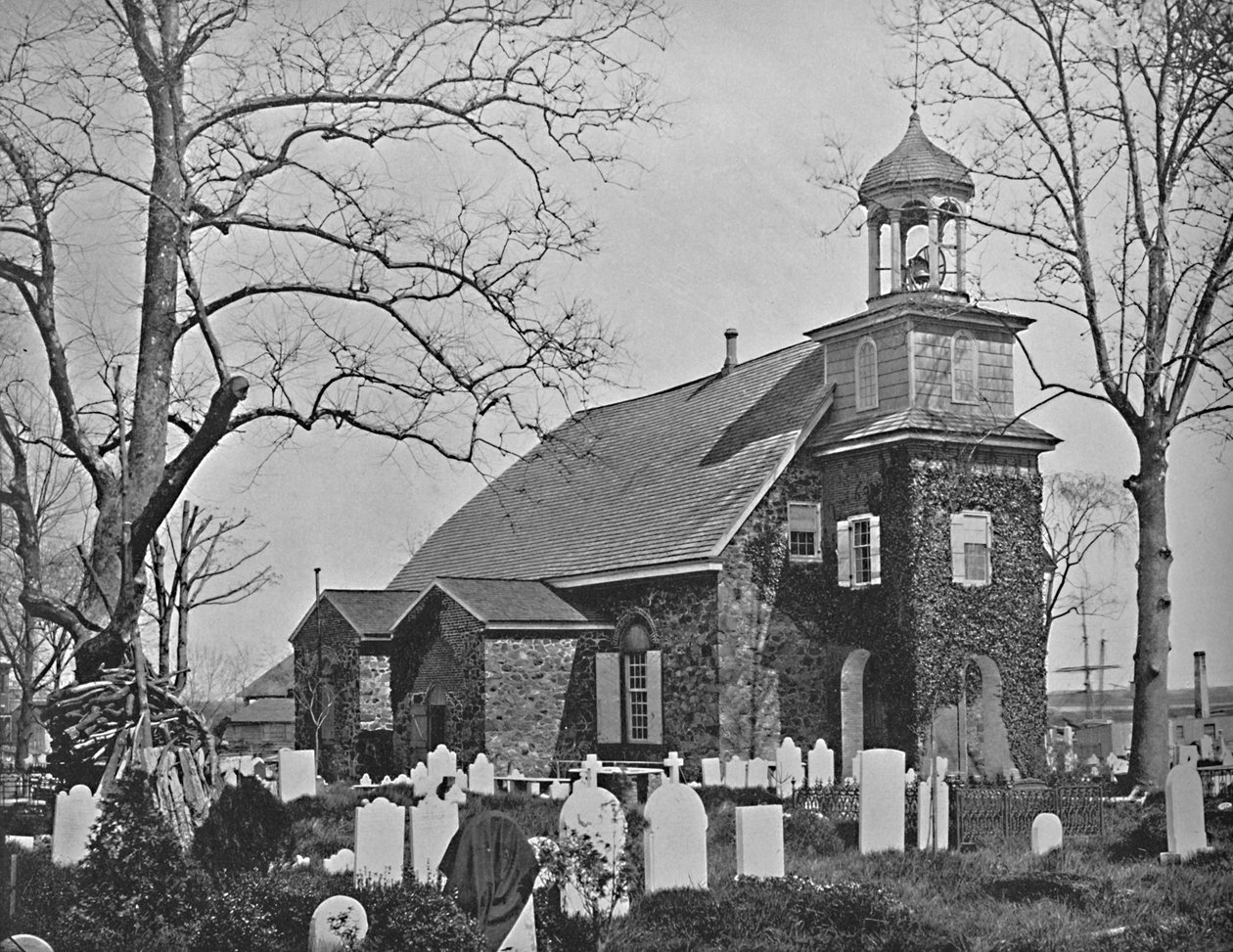 Chiesa degli Svedesi Antichi, Wilmington, Del, c1897 da Unbekannt