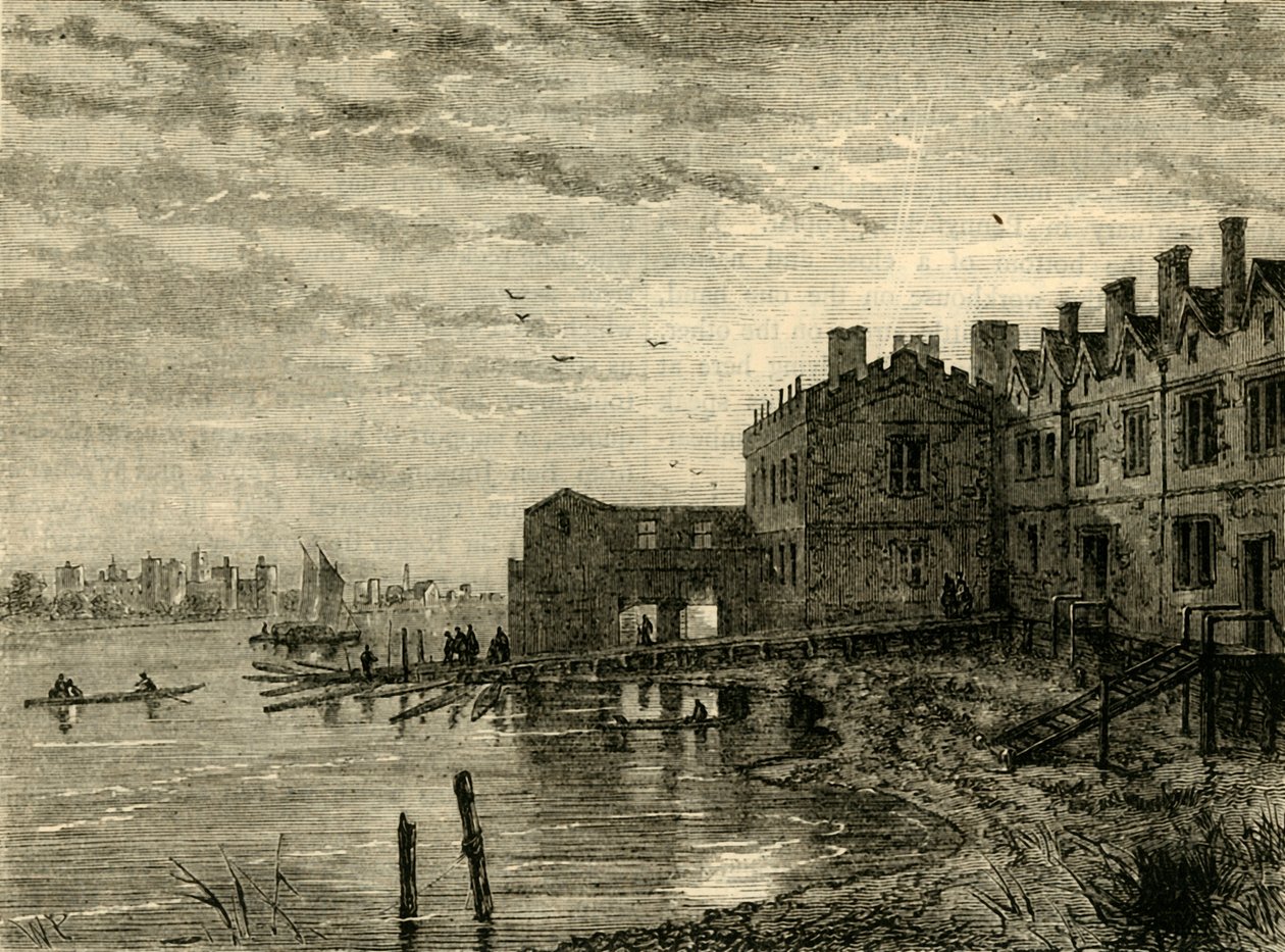 Vecchie scale di Whitehall, 1881 da Unbekannt