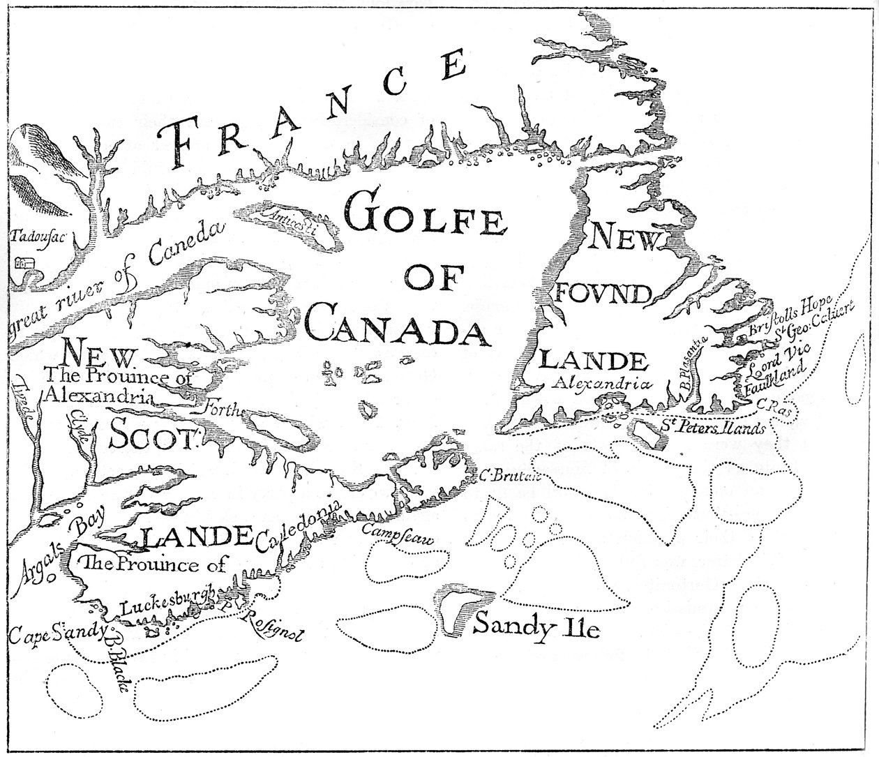 Vecchia mappa dell