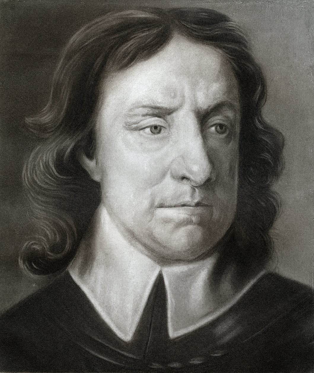 Oliver Cromwell, leader militare e politico inglese da Unbekannt