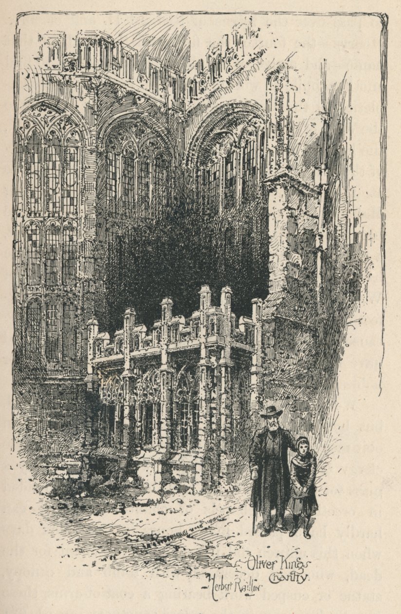 Oliver Kings Chantry, 1895 da Unbekannt