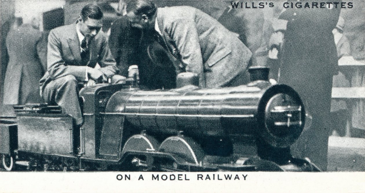 Su una ferrovia modello, 1925 da Unbekannt