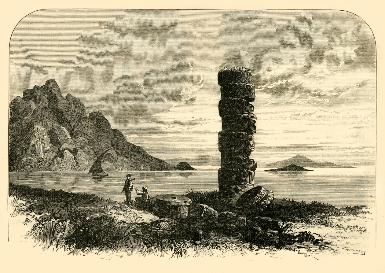 Sulla costa di Samos, 1890 da Unbekannt