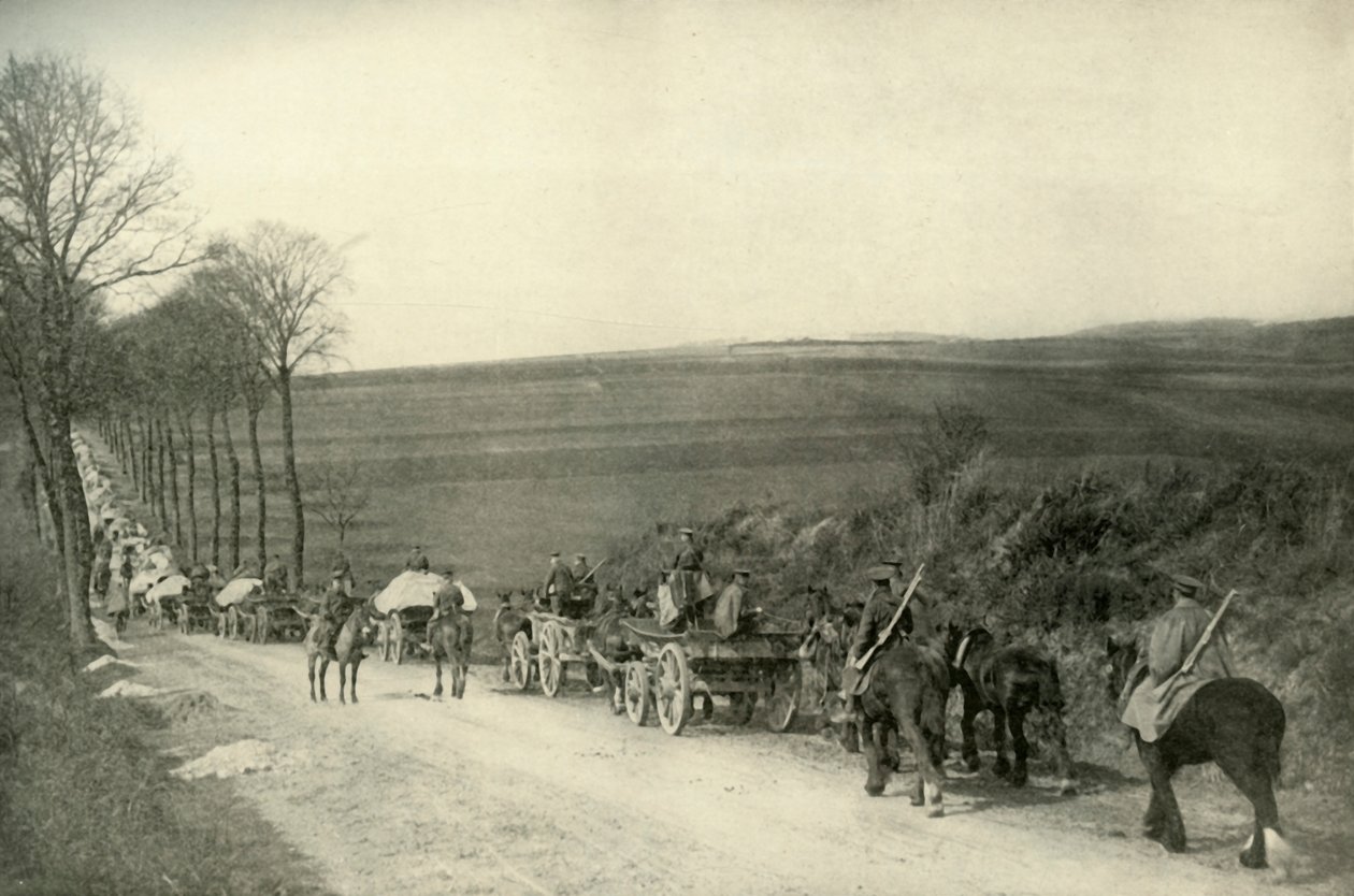 Verso le trincee, 1919 da Unbekannt