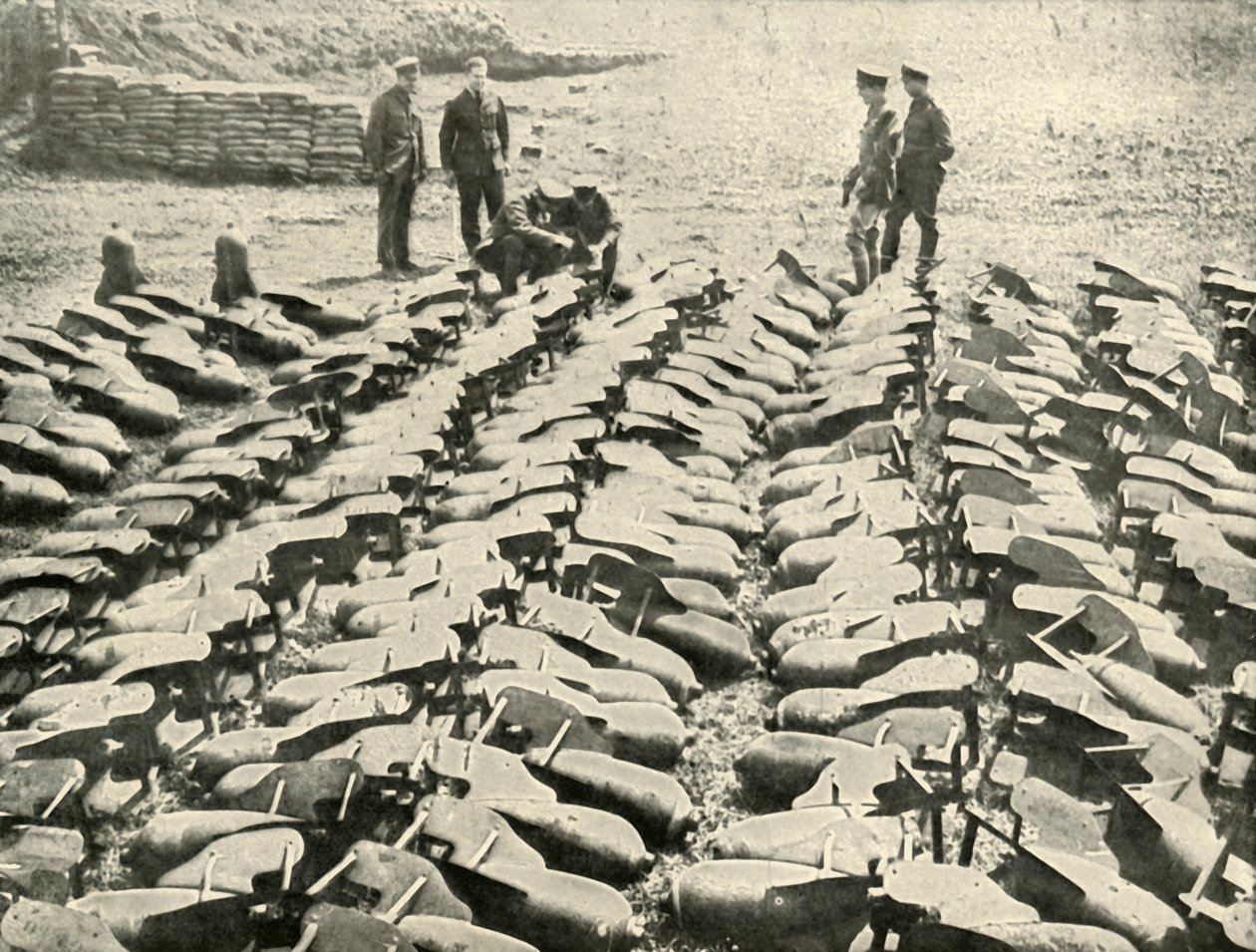 Razionamento per una notte per uno squadrone di bombardamento, 1919 da Unbekannt