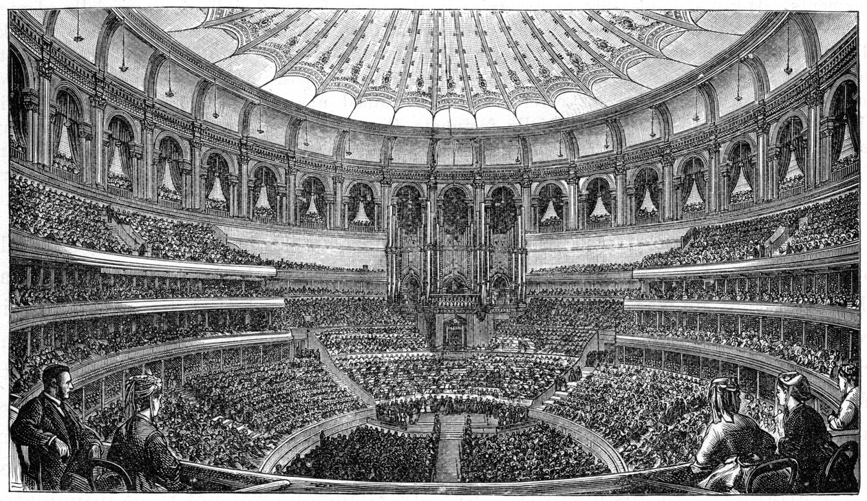 Inaugurazione della Royal Albert Hall, Londra, 29 marzo 1871, 1900 da Unbekannt