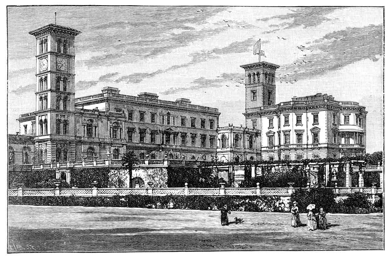 Osborne House, Isola di Wight, 1900 da Unbekannt