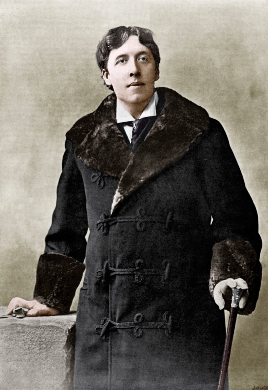 Oscar Wilde, scrittore irlandese, spiritoso e drammaturgo, c1890 da Unbekannt