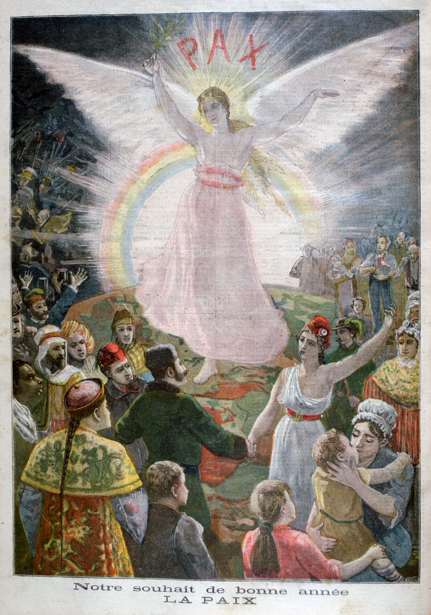 La Nostra Speranza per il Nuovo Anno: Pace, 1894 da Unbekannt