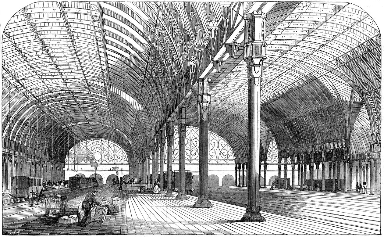 Stazione di Paddington, il capolinea londinese della Great Western Railway da Unbekannt