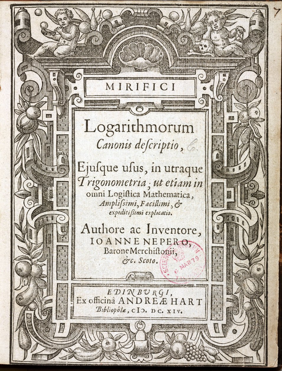 Pagina del titolo di 