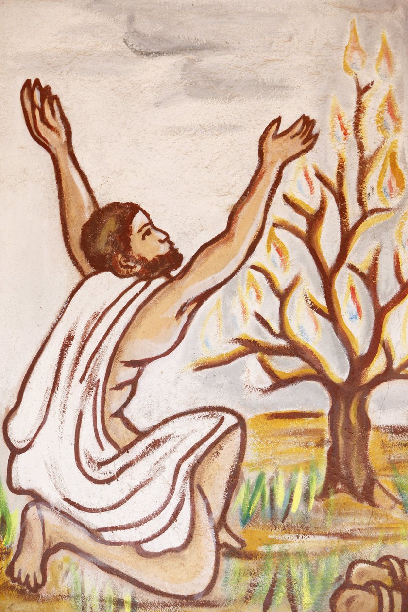 Il roveto ardente da Unbekannt