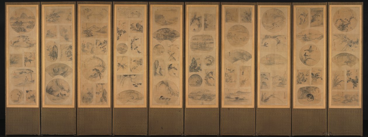 Cento Temi, verso, fine 1800 da Unbekannt