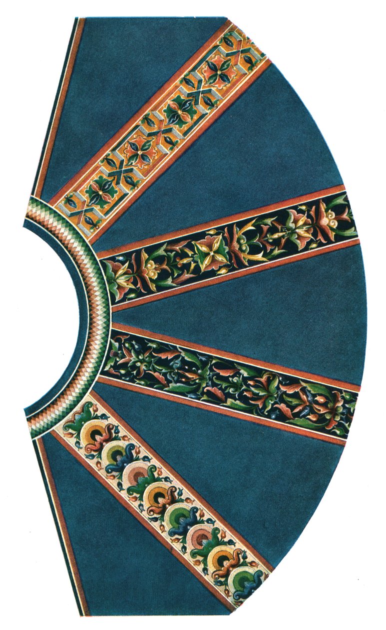 Dipinto sulla cupola, Chiesa di Chora, Costantinopoli [Istanbul, Turchia], 1928 da Unbekannt