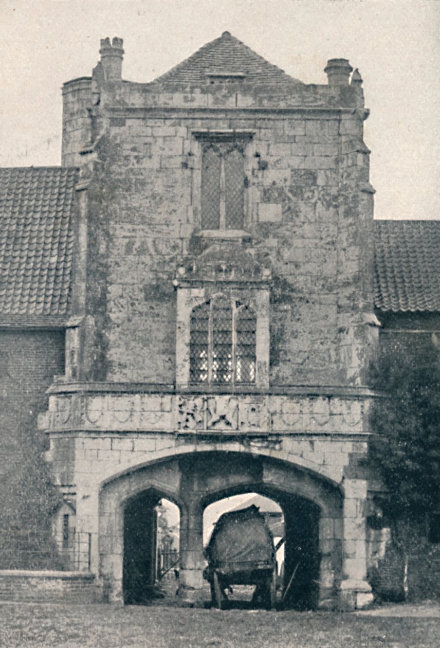 Porta del Palazzo, Cawood, Vicino a York, 1903 da Unbekannt