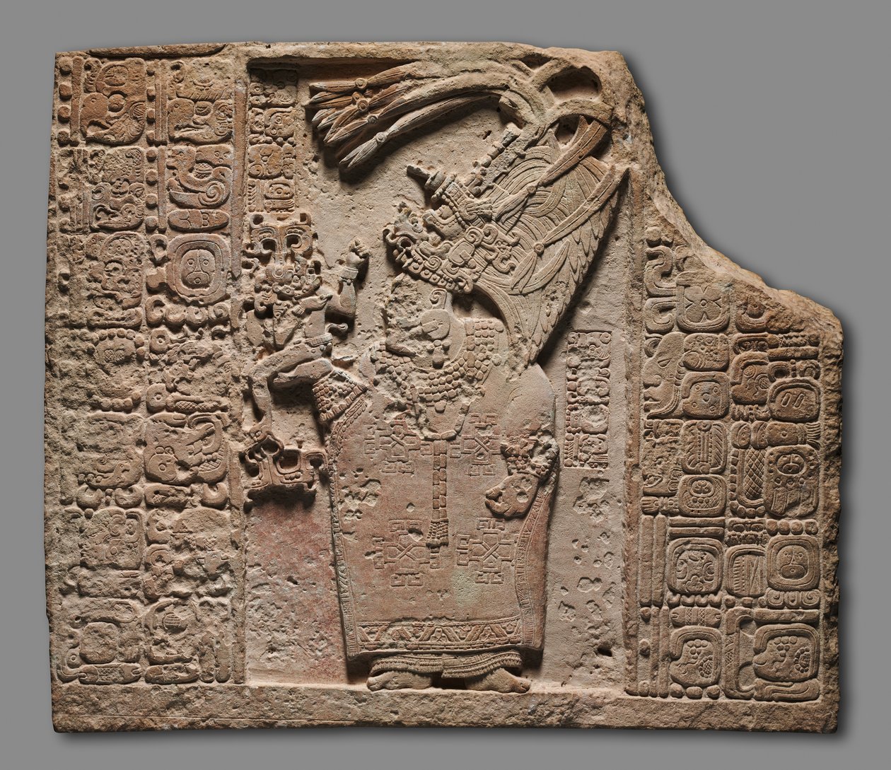 Pannello con donna reale, c. 795 da Unbekannt