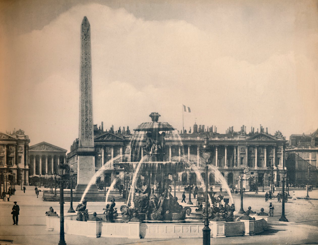 Parigi. - La Place De La Concorde. - LL, c1910 da Unbekannt