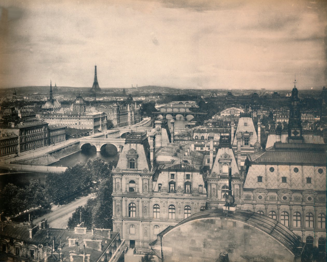 Parigi. - Panorama dei otto ponti. - LL, c1910 da Unbekannt