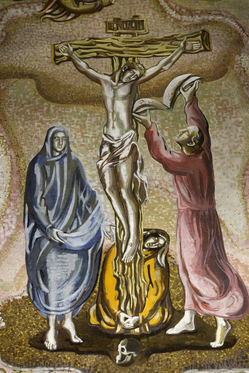 Parigi, Francia Mosaico della chiesa di Saint-Antoine de Padoue, Parigi, Francia da Unbekannt