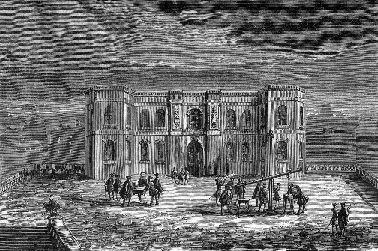 Osservatorio di Parigi al tempo di Luigi XIV, XVII secolo, 1870 da Unbekannt