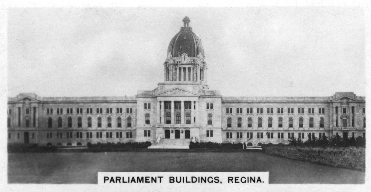 Edifici del Parlamento, Regina, Saskatchewan, Canada, c1920s da Unbekannt