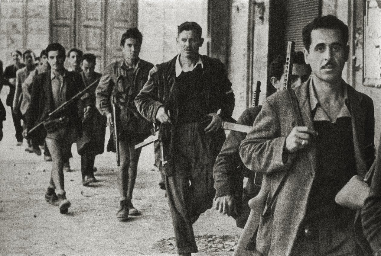 Partigiani a Cesena, Emilia Romagna, Italia, ottobre 1944 da Unbekannt