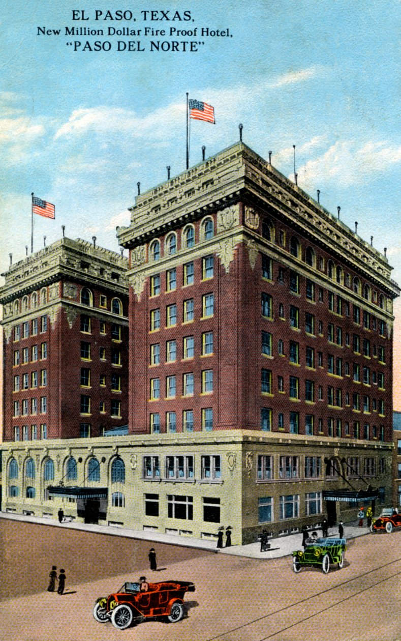 Hotel Paso del Norte, El Paso, Texas, USA, c1916 da Unbekannt