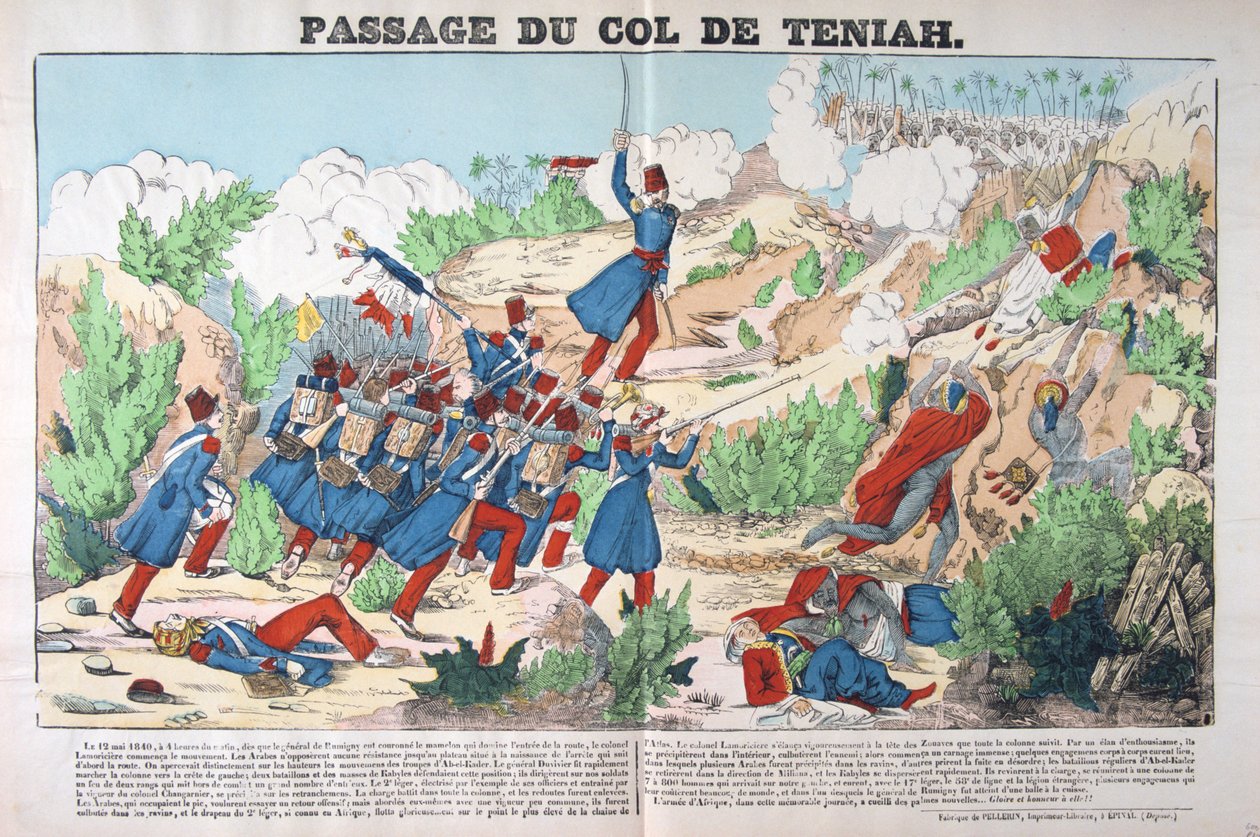 Passaggio del Col Teniah, conquista dell