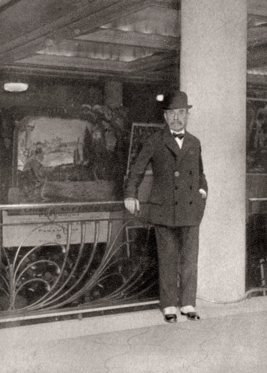 Paul Bourget, romanziere e critico francese, 1928 da Unbekannt