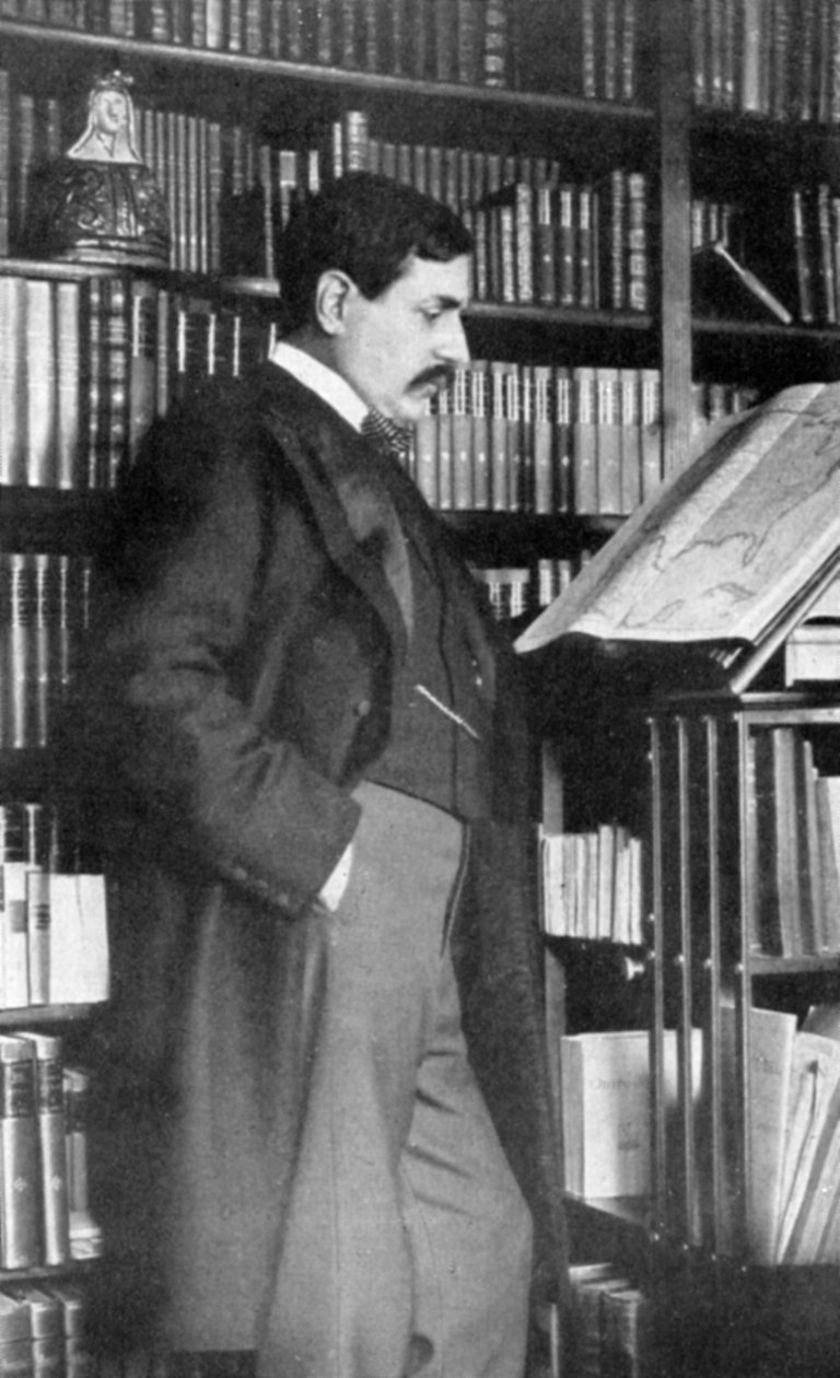 Paul Bourget, romanziere e critico francese, fine XIX-inizio XX secolo da Unbekannt