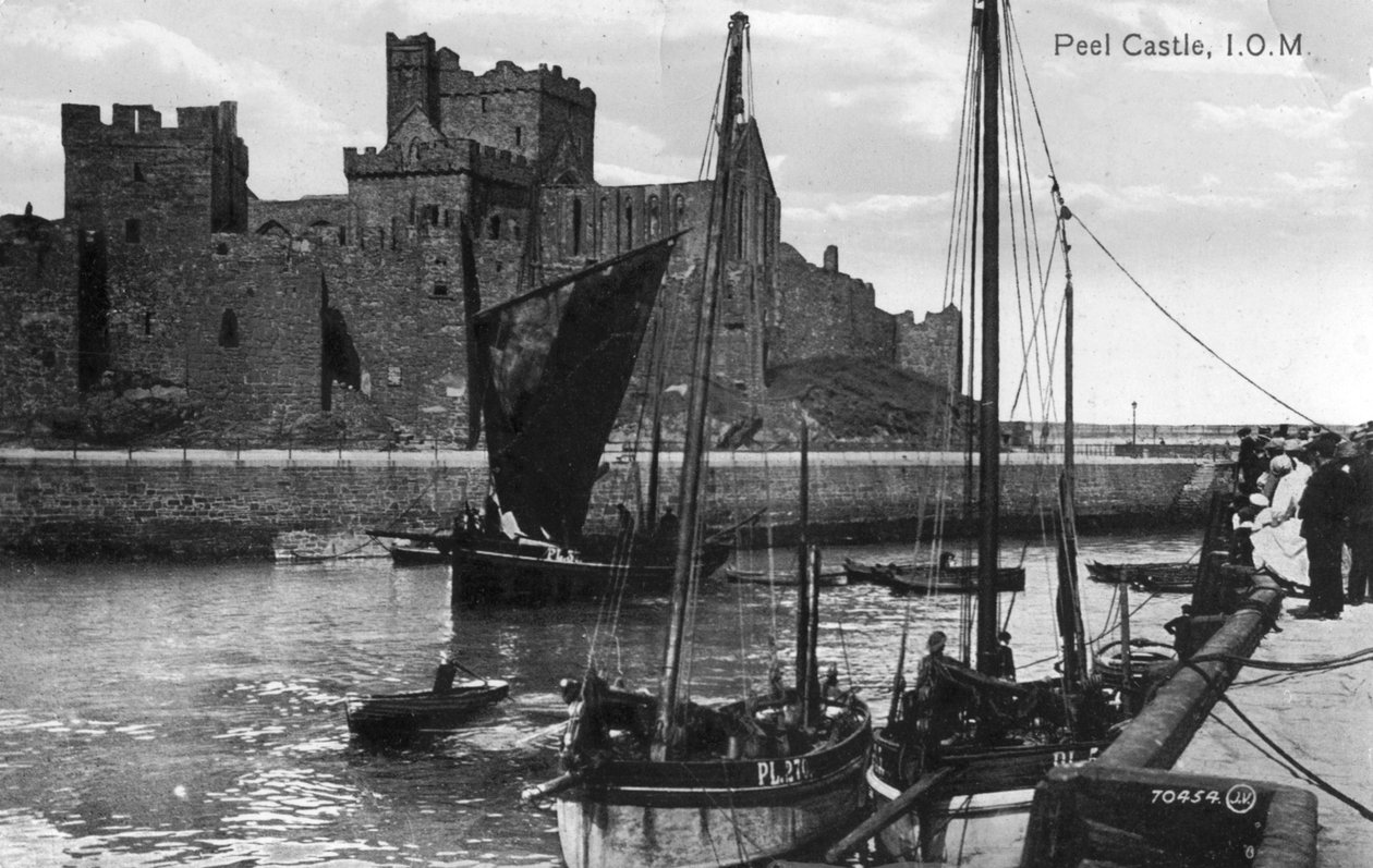 Castello di Peel, Isola di Man, XX secolo da Unbekannt