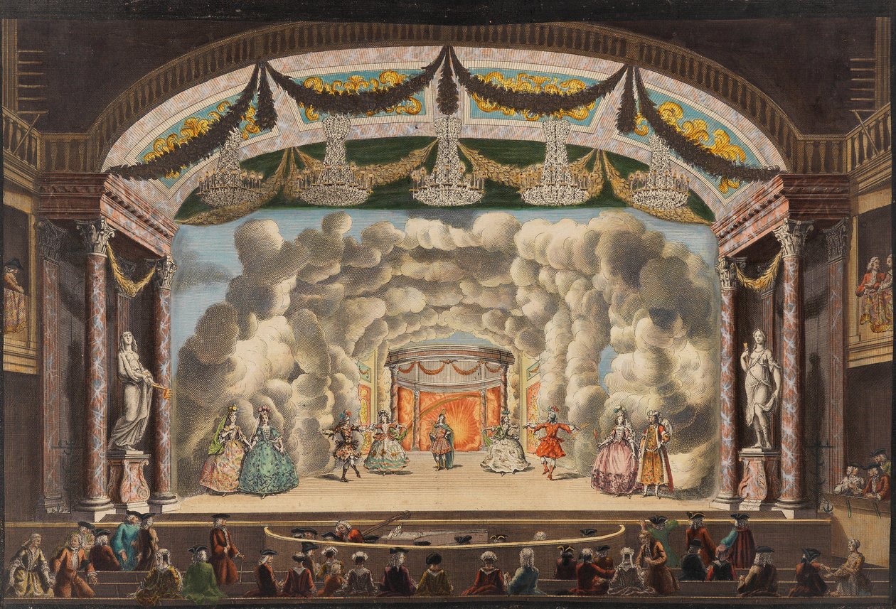 Immagine del Peep Show, ca 1770 da Unbekannt