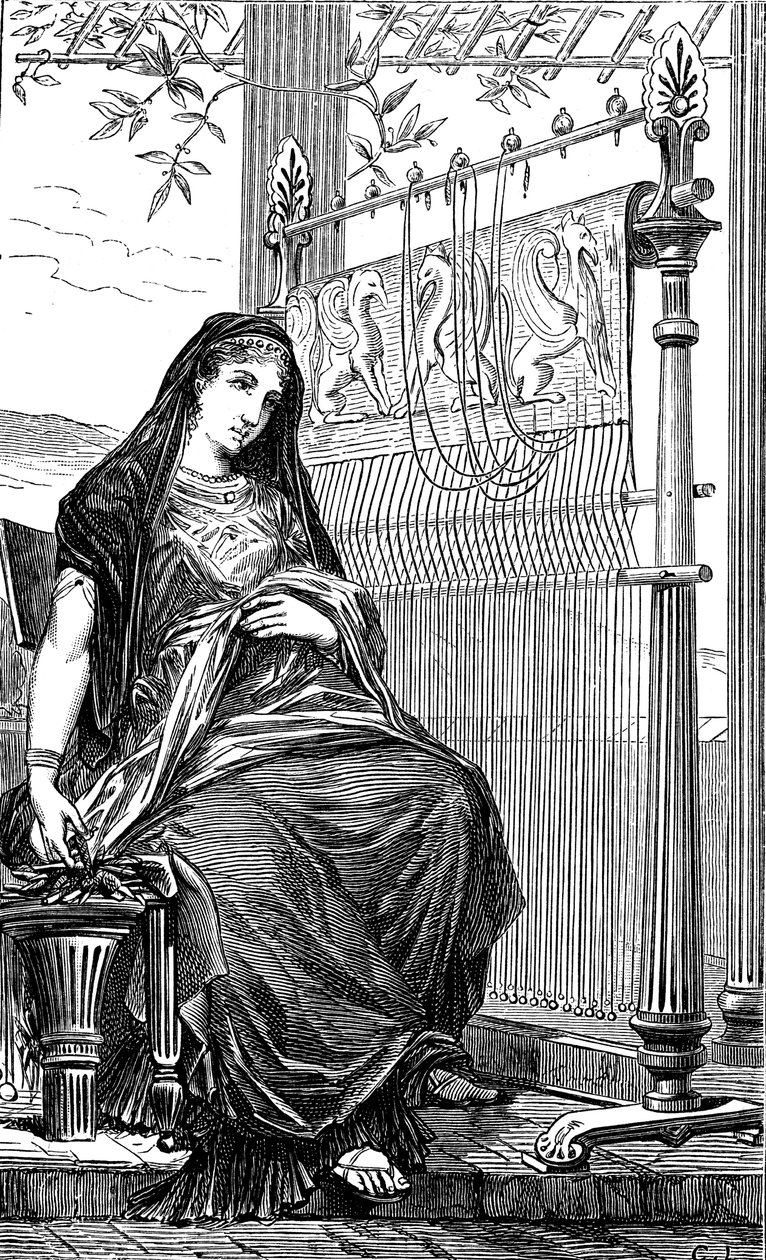 Penelope e il suo telaio da Unbekannt