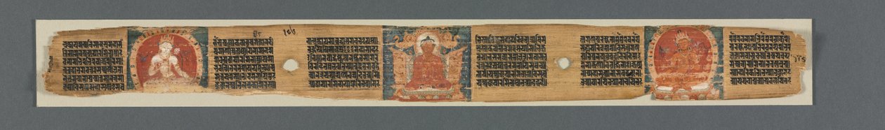 Perfezione della saggezza in ottomila righe: Ashtasahasrika Prajnaparamita...recto, 1119 da Unbekannt
