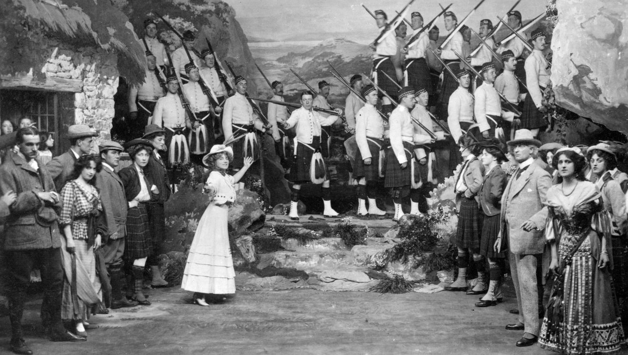 Esibizione di The Gay Gordons, c. 1907 da Unbekannt