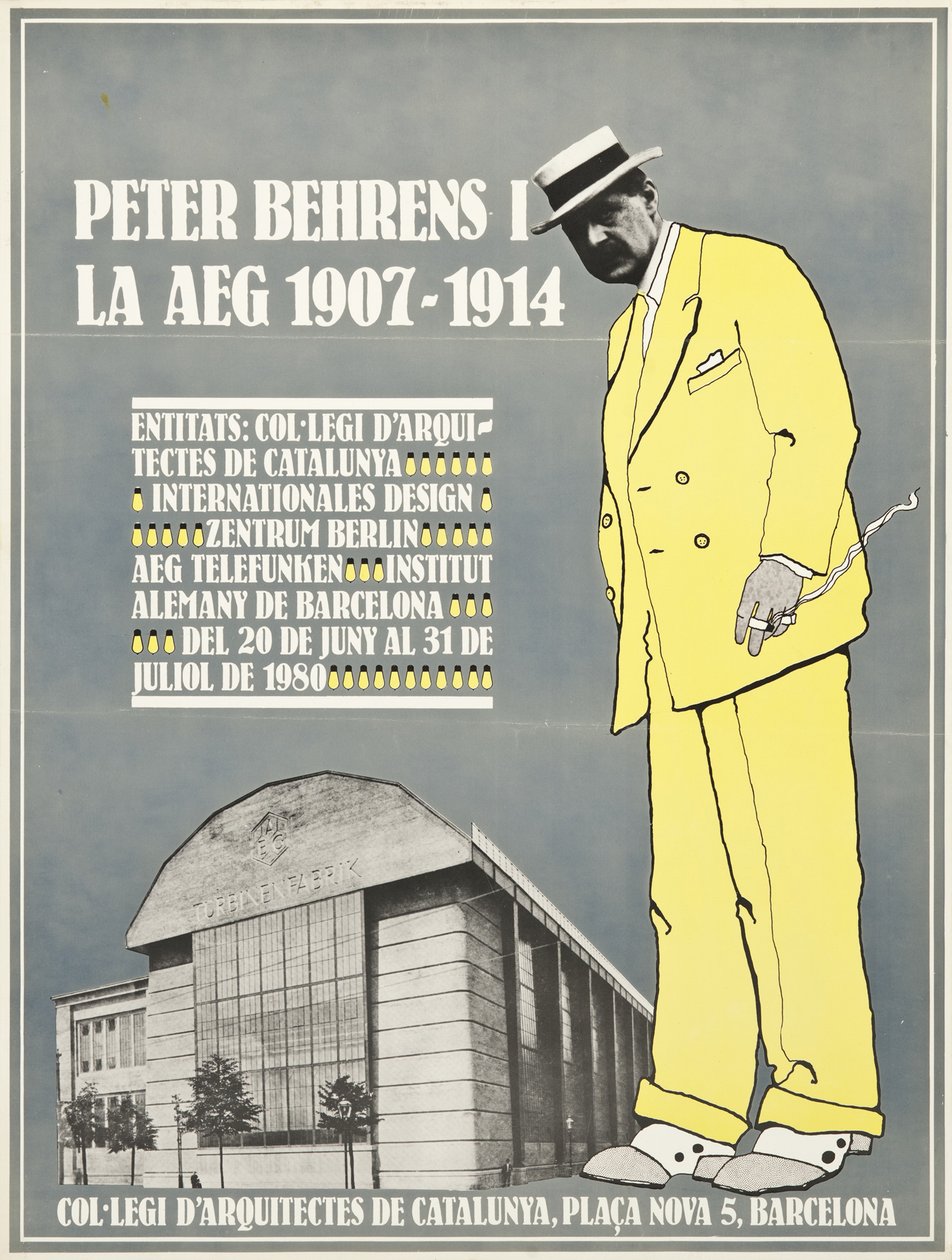Peter Behrens e AEG 1907-1914 Poster da Unbekannt