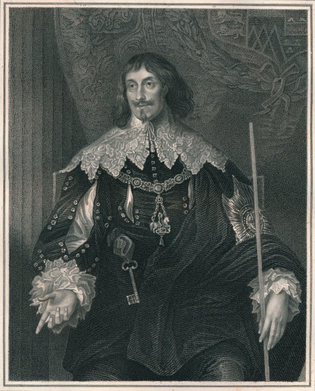 Philip Herbert, Conte di Pembroke e Montgomery, c1630s, prima metà del XIX secolo da Unbekannt