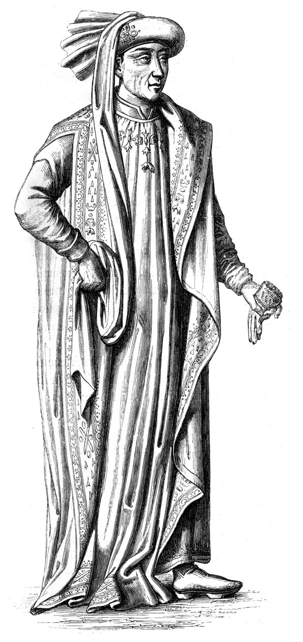 Filippo il Buono 1396-1467, Duca di Borgogna, XV secolo 1849 da Unbekannt