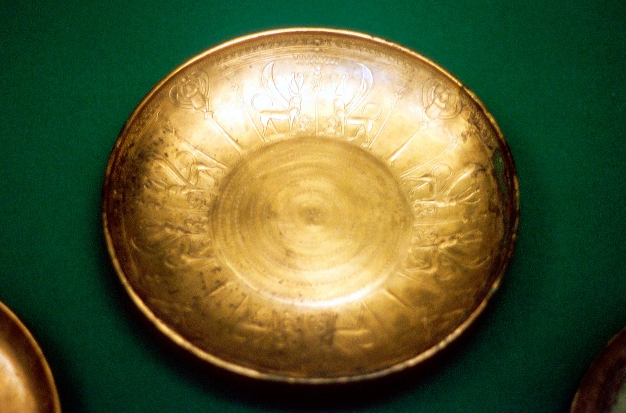 Ciotola di bronzo fenicia da Nimrud, Assiria, VIII secolo a.C. da Unbekannt