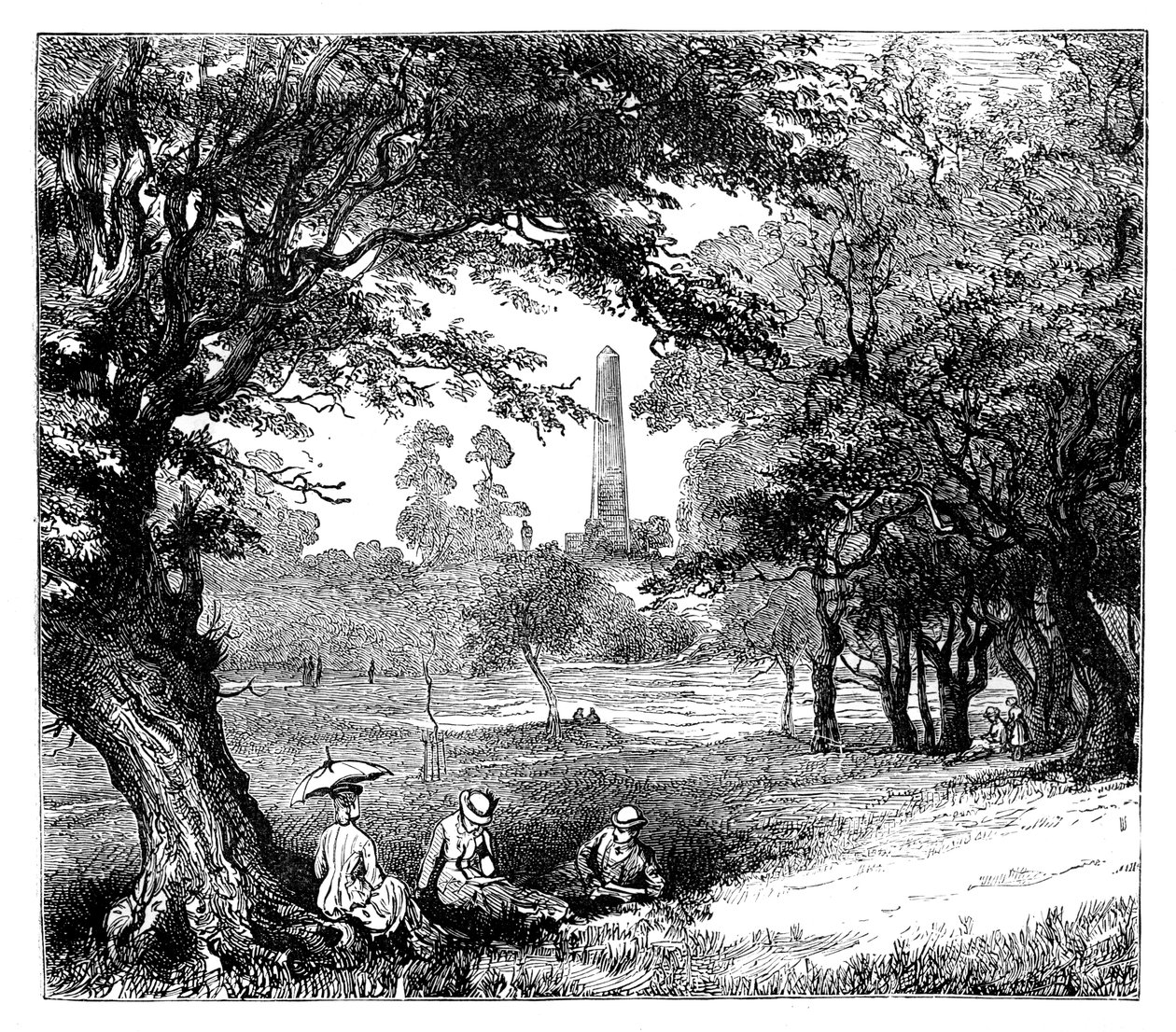 Phoenix Park, Dublino, c1888 da Unbekannt