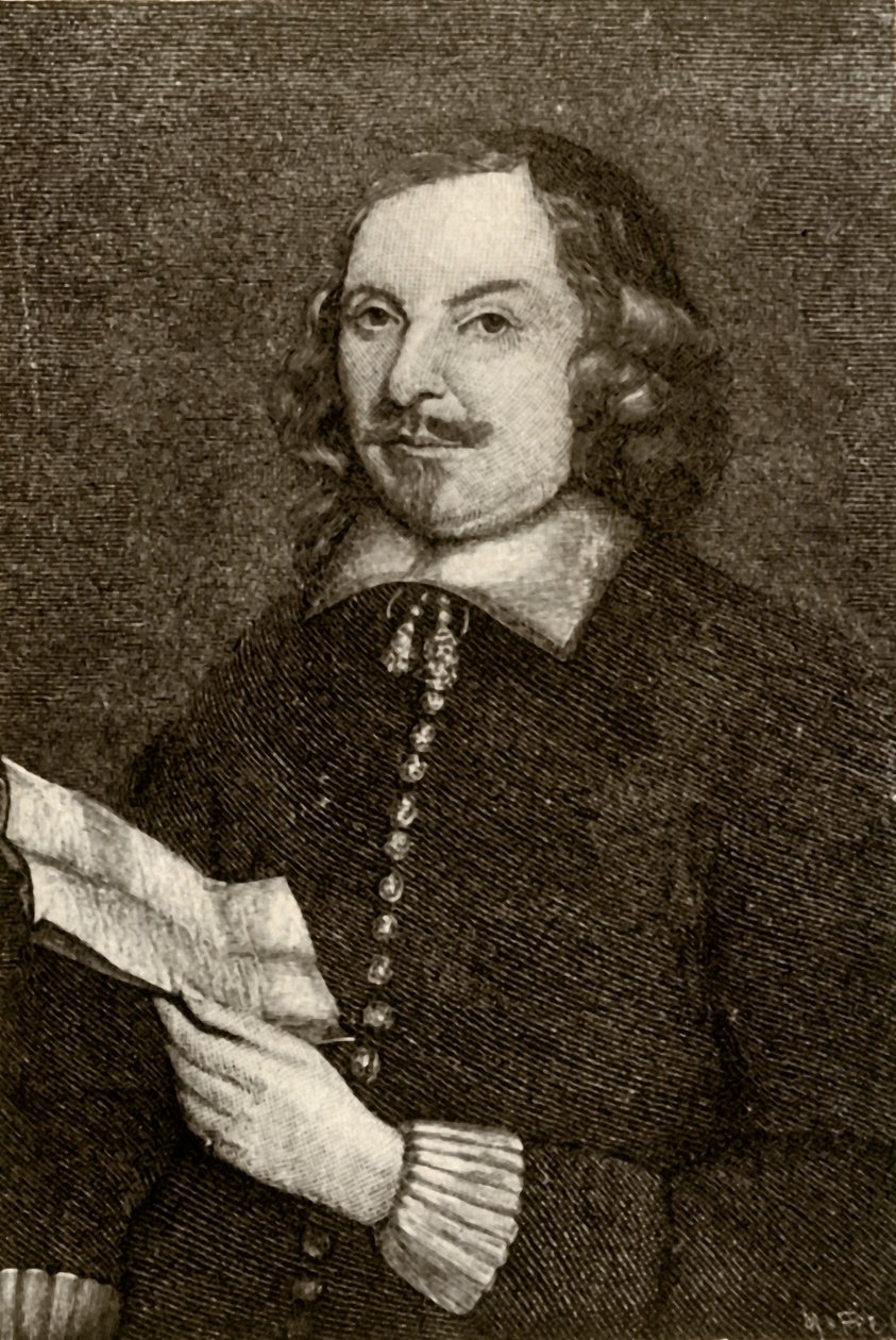 Ritratto di Edward Winslow, in abito puritano da Unbekannt