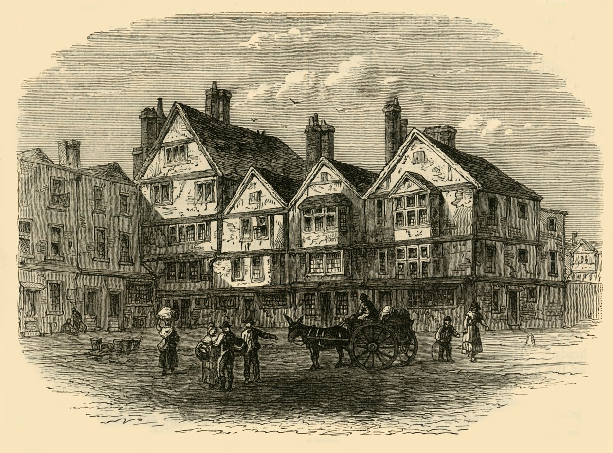 Pie Corner nel 1789 da Unbekannt