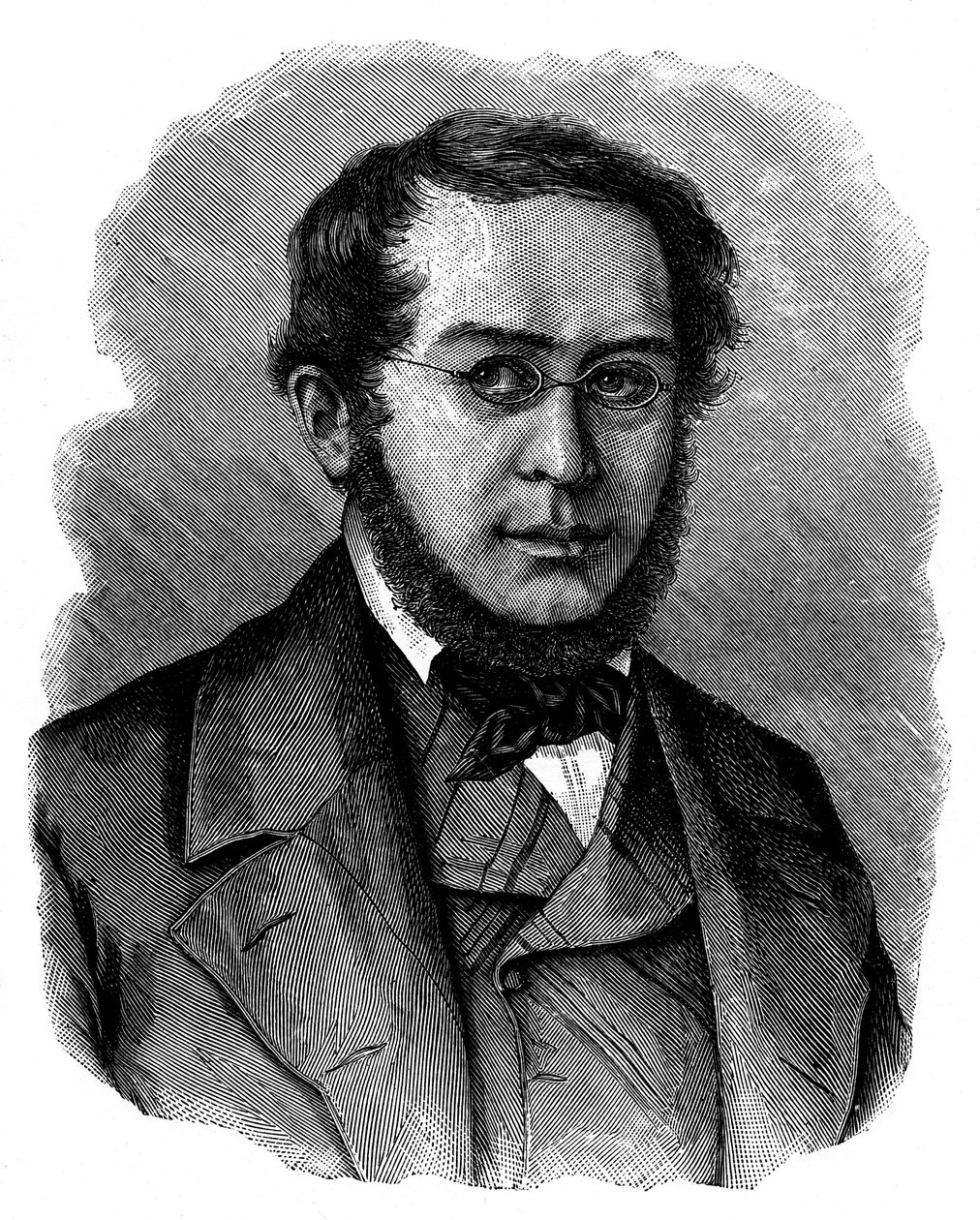 Pierre Joseph Proudhon, socialista-anarchico e giornalista francese del XIX secolo da Unbekannt